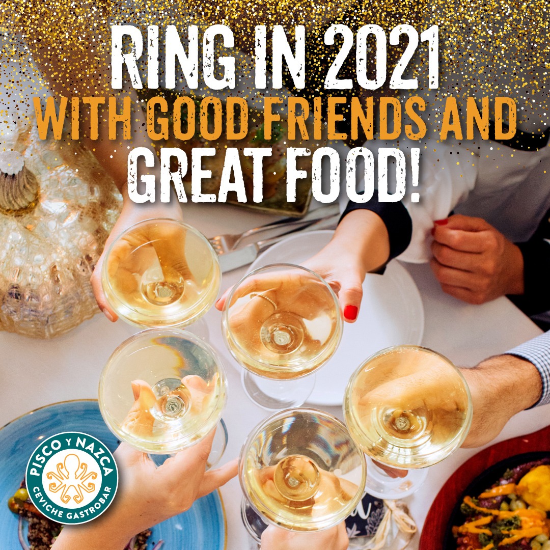 Ring in 2021 with good friends and great food